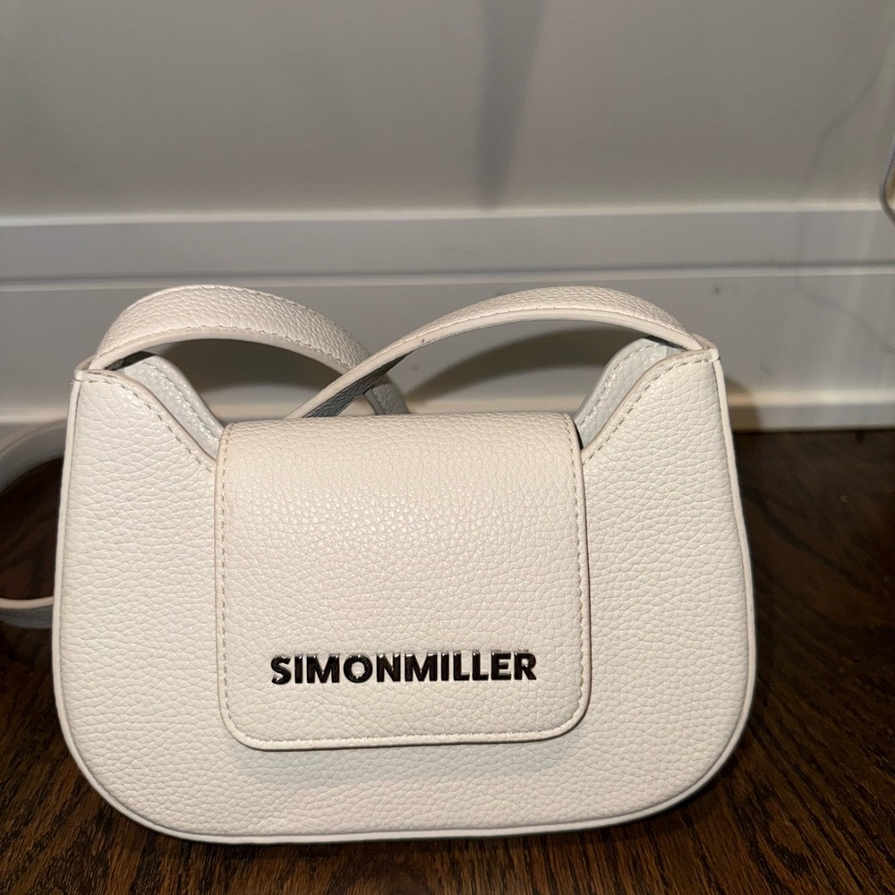 Simon Miller Cream Crossbody Bag